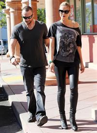 Heidi Klum Grocery shopping in Brentwood