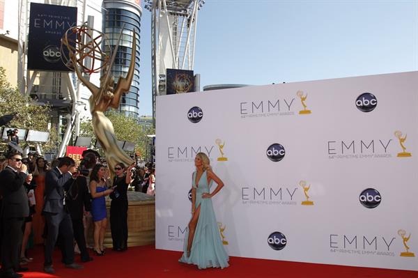 Heidi Klum - 64th Primetime Emmys Nokia Theatre LA Sept 23, 2012