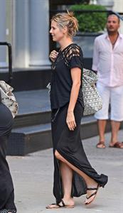 Heidi Klum - Heading to Cipriani in NYC - August 12, 2012