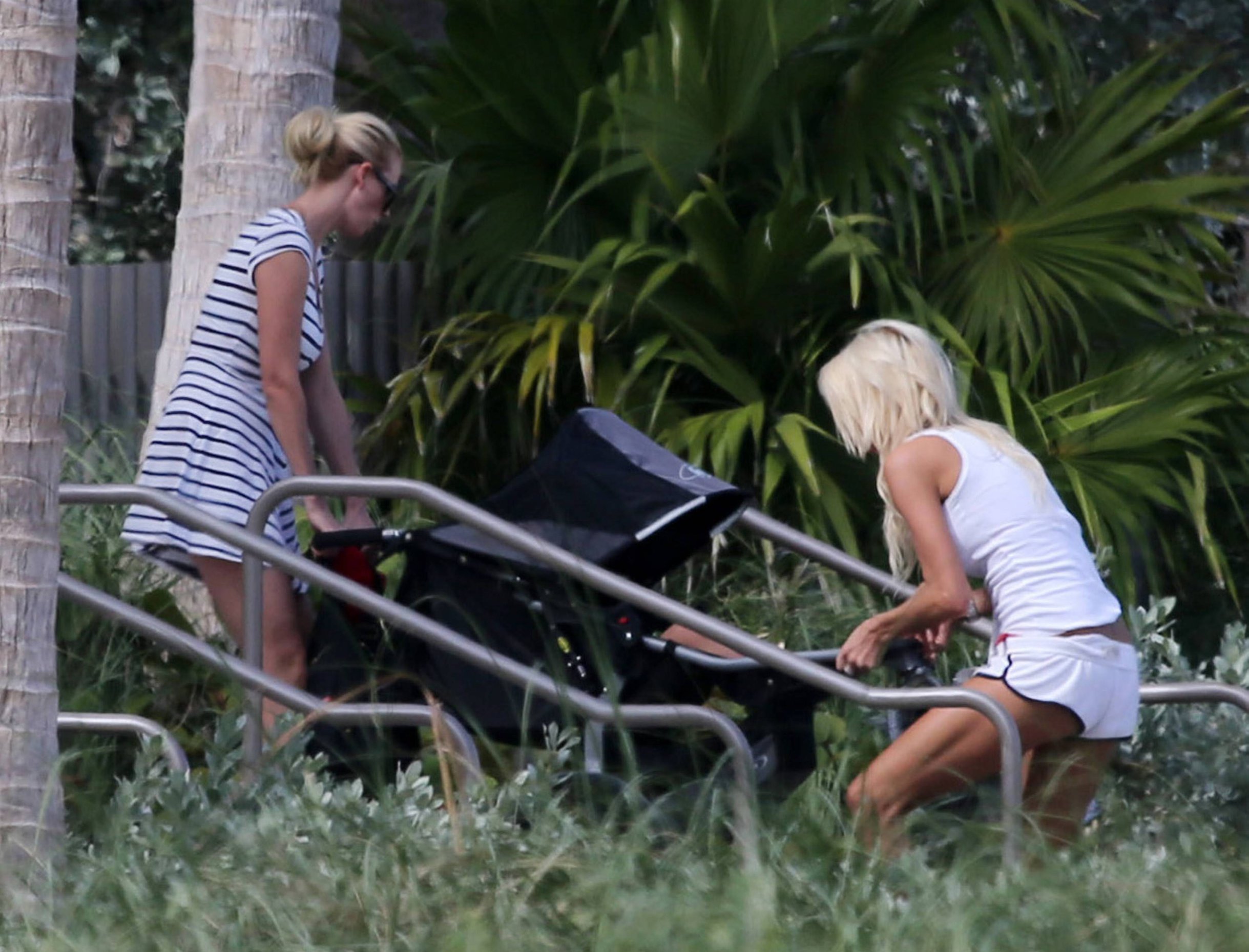 Victoria Silvstedt Bikini Pictures Victoria Silvstedt Spends the day on the beach in bikini in Miami on November 16, 2012