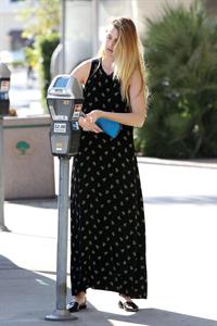 Whitney Port Running errands in Brentwood (October 13, 2012) 