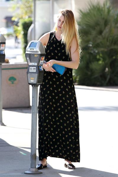 Whitney Port Running errands in Brentwood (October 13, 2012) 