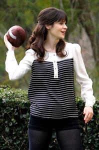 Zooey Deschanel  New Girl  set candids in LA 1/23/13  