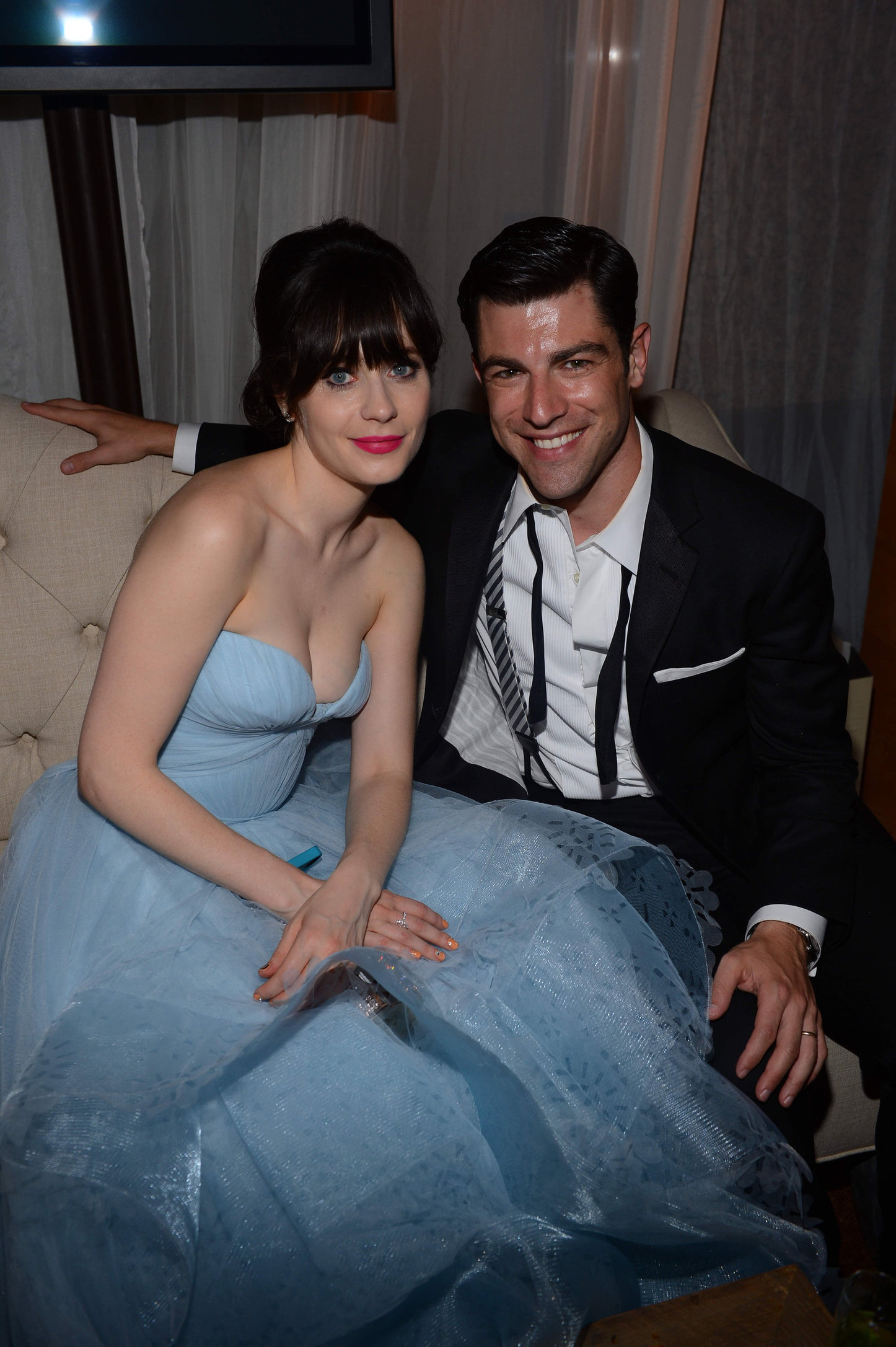 Zooey Deschanel - 64th Primetime Emmys Nokia Theatre LA & After Party Sept 23, 2012