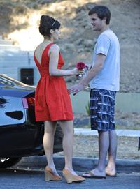 Zooey Deschanel - O&A in Los Angeles - August 5, 2012