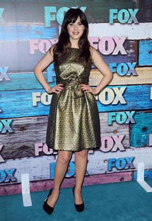 Zooey Deschanel - Arrives the FOX All-Star Party Soho House in West Hollywood 23.07.12