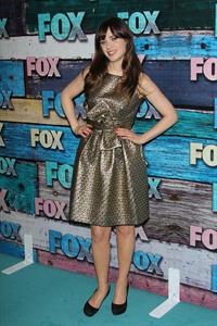 Zooey Deschanel - Arrives the FOX All-Star Party Soho House in West Hollywood 23.07.12