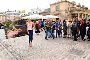 Helen Flanagan - Launches PETA's campaign to raise awareness of the use of eotic animal skins in London (23.05.2013) 