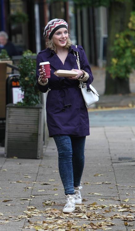 Helen Flanagan in Cheshire - October 2, 2012 