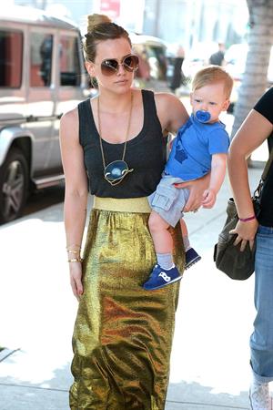Hilary Duff out and about in Hollywood 3/15/13 