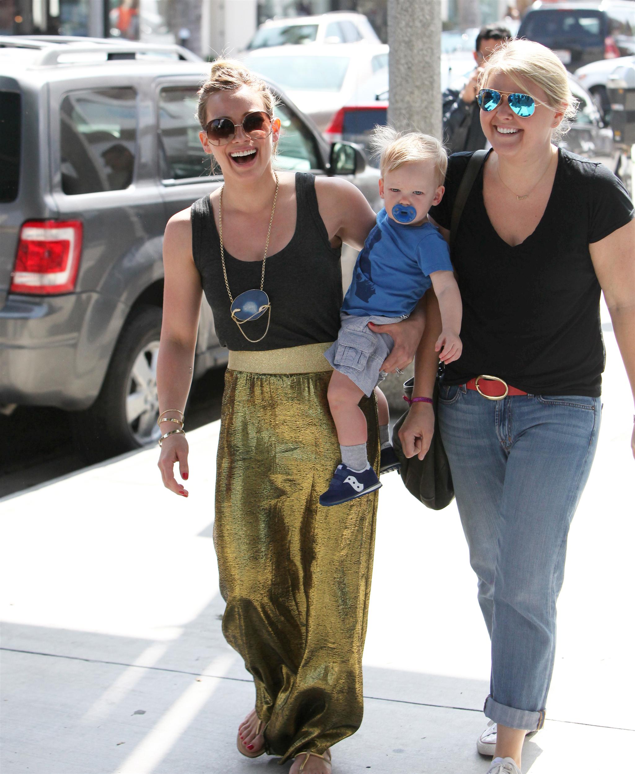 Hilary Duff out and about in Hollywood 3/15/13 