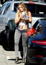 Hilary Duff in Sherman Oaks 9/16/13  