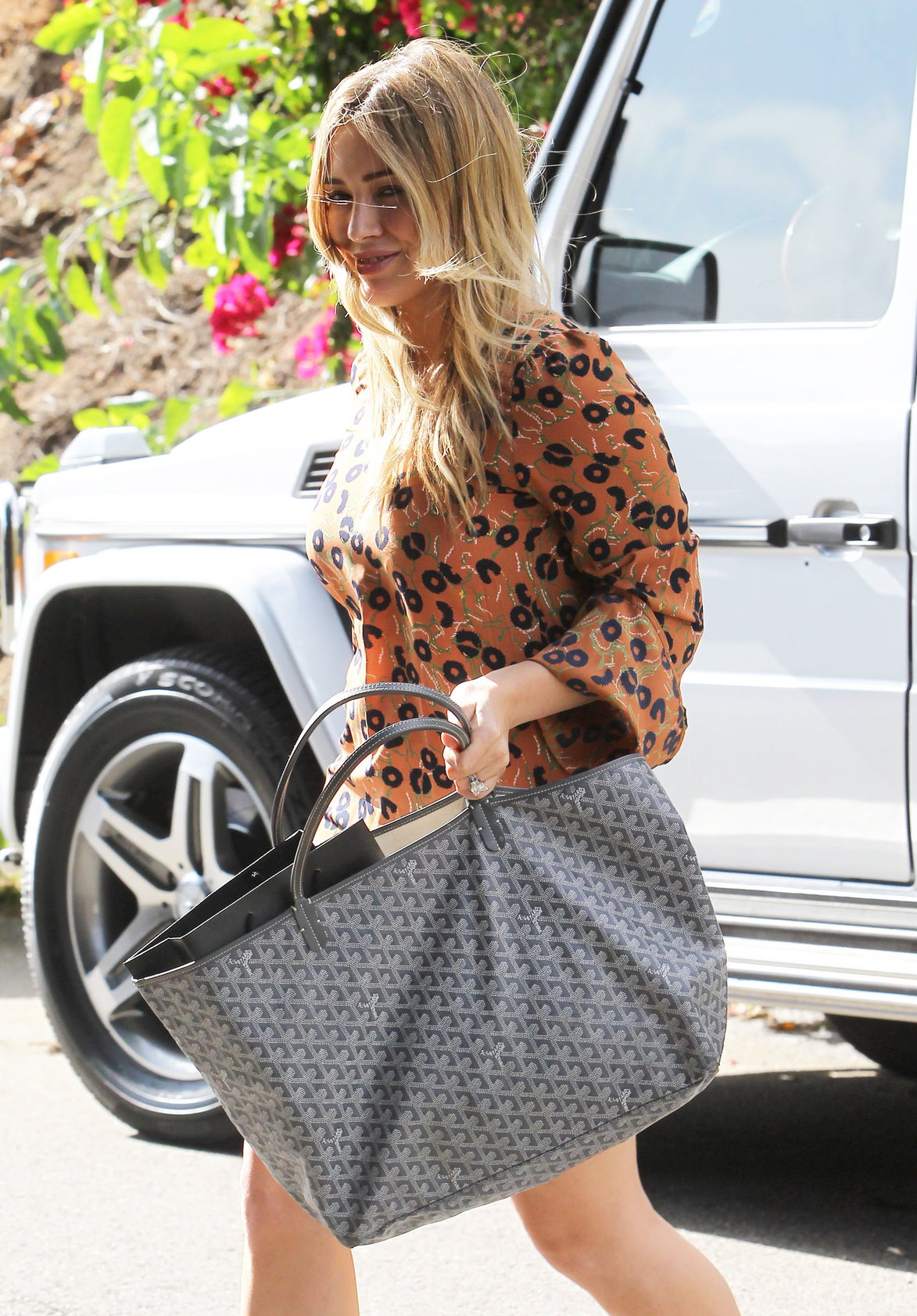 Hilary Duff in Los Angeles 10/29/13  