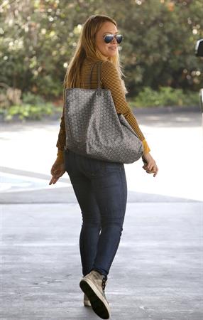 Hilary Duff in Los Angeles 10/27/13  