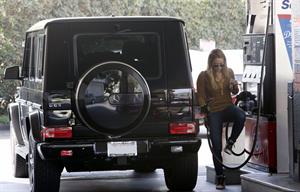 Hilary Duff in Los Angeles 10/27/13  