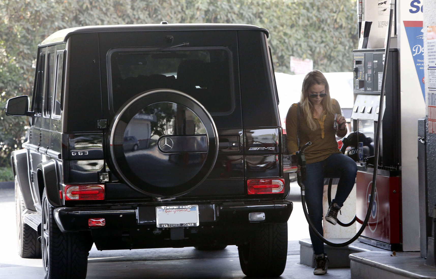 Hilary Duff in Los Angeles 10/27/13  