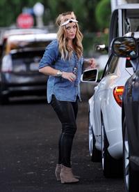 Hilary Duff - Toluca Lake in LA 10/31/13  