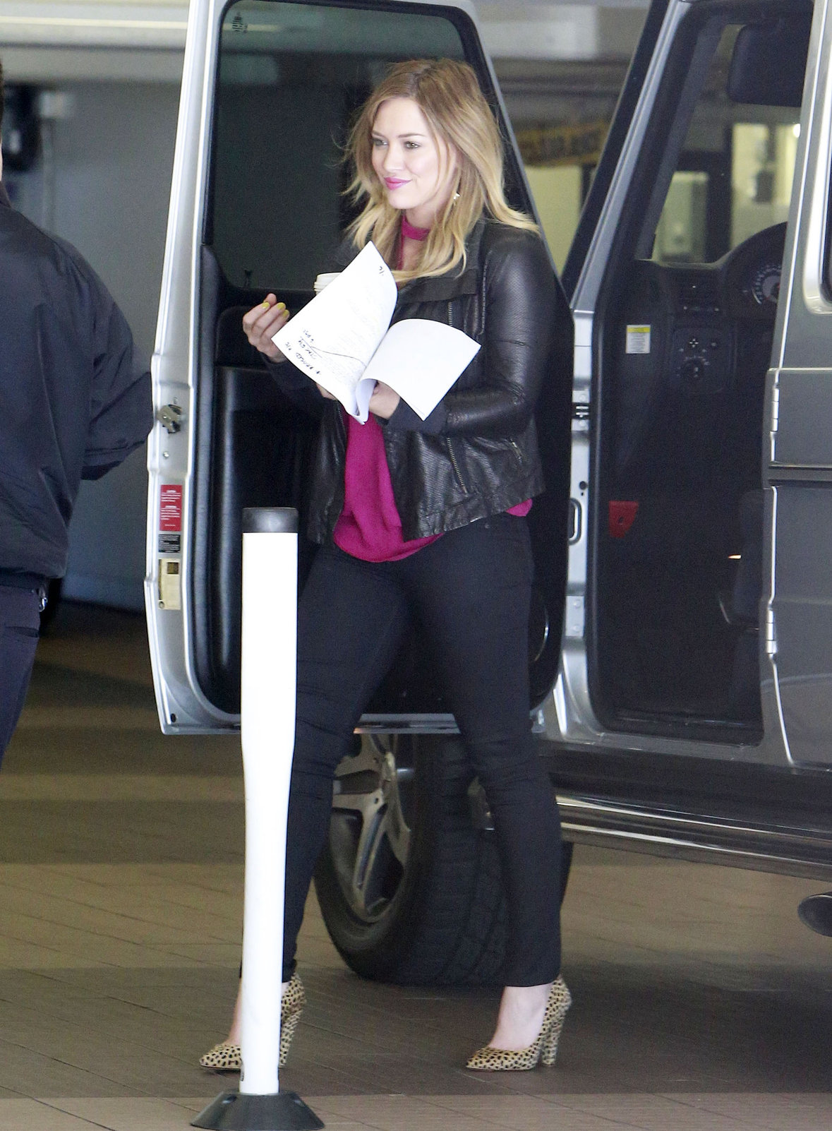 Hilary Duff Heads to a meeting in Beverly Hills,Feb 14,2013 