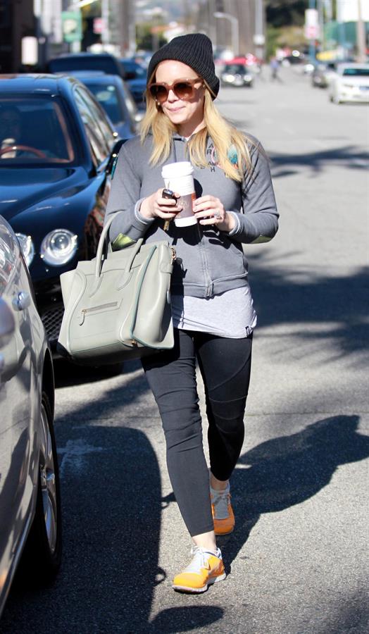 Hilary Duff Leaving a doctor’s office in Beverly Hills - Jan 16 2013 