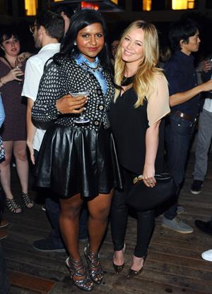 Hilary Duff - The Hollywood Reporter celebrates 'The Mindy Project' in West Hollywood on August 25, 2012
