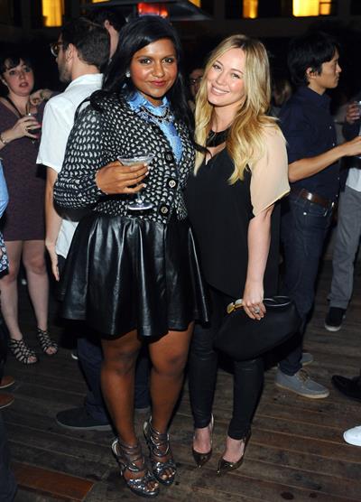Hilary Duff - The Hollywood Reporter celebrates 'The Mindy Project' in West Hollywood on August 25, 2012