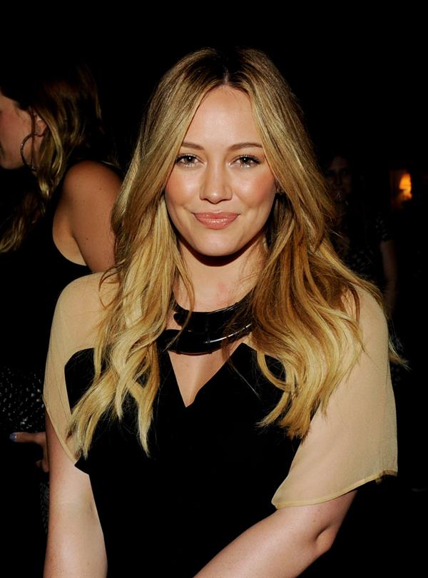 Hilary Duff - The Hollywood Reporter celebrates 'The Mindy Project' in West Hollywood on August 25, 2012