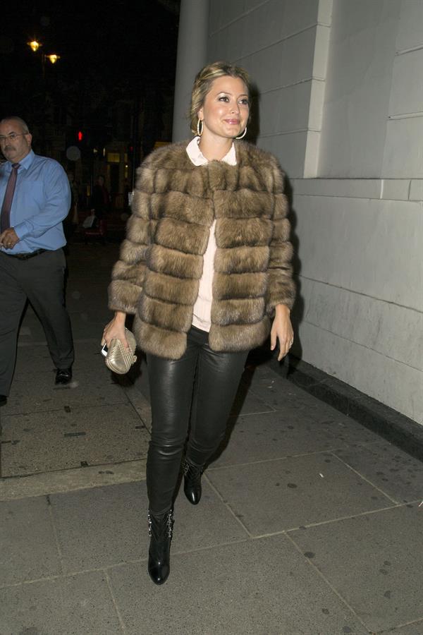 Holly Valance The Brompton Club in London - October 18, 2012 