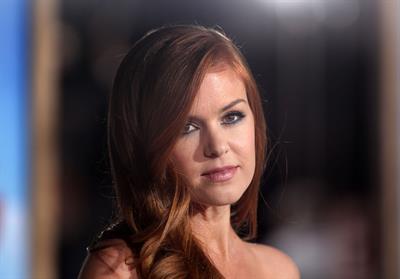 Isla Fisher Rango Los Angeles premiere on February 14, 2011