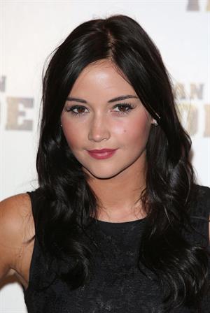 Jacqueline Jossa - The Man Inside UK film premiere at the Vue Leicester Square on July 24, 2012 in London, England