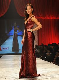 Jamie Chung The Heart Truth 2013 Fashion Show, Feb 6, 2013 