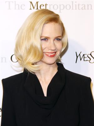 January Jones Metropolitan Opera Gala Premiere of Manon in New York on March 26, 2012 