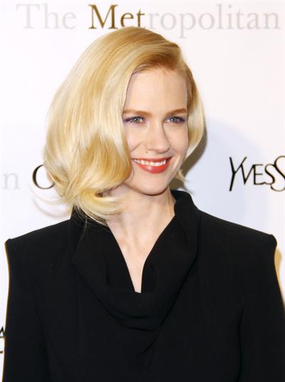January Jones Metropolitan Opera Gala Premiere of Manon in New York on March 26, 2012 