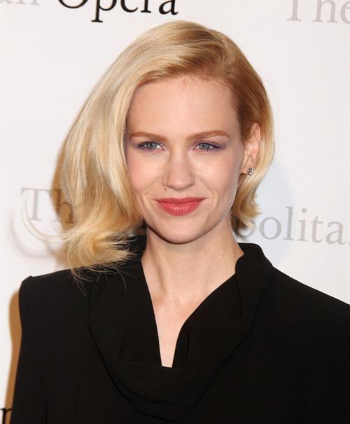 January Jones Metropolitan Opera Gala Premiere of Manon in New York on March 26, 2012 