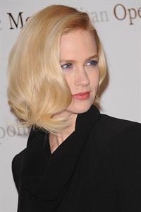 January Jones Metropolitan Opera Gala Premiere of Manon in New York on March 26, 2012 