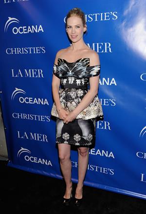 January Jones LA Revolution Bleue screening in New York City on May 5, 2012