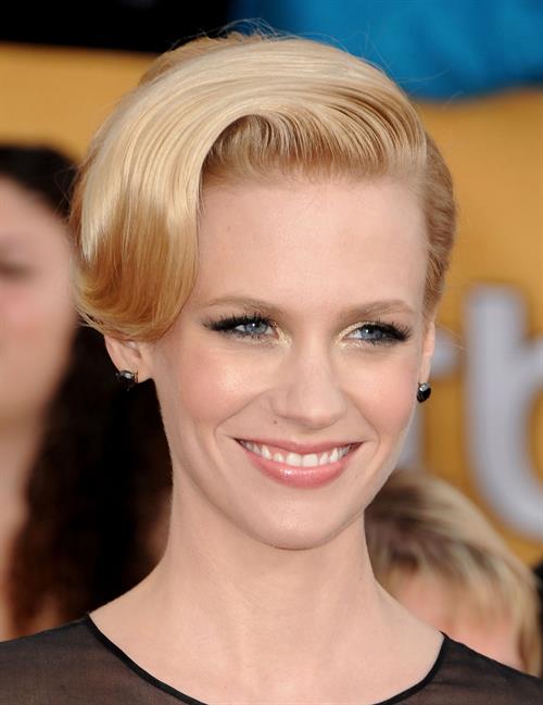 January Jones 17th annual Screen Actors Guild Awards on January 1, 2011