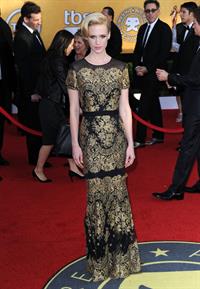 January Jones 17th annual Screen Actors Guild Awards on January 1, 2011