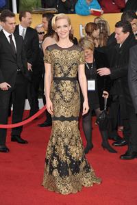 January Jones 17th annual Screen Actors Guild Awards on January 1, 2011