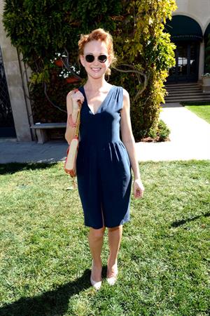 Jayma Mays Rape Treatment Center Fundraiser honoring Norman Lear held in Beverly Hills - October 14, 2012 