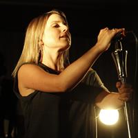Jeanette Biedermann - Showcase with her new Band 'Ewig' in Berlin on August 23, 2012