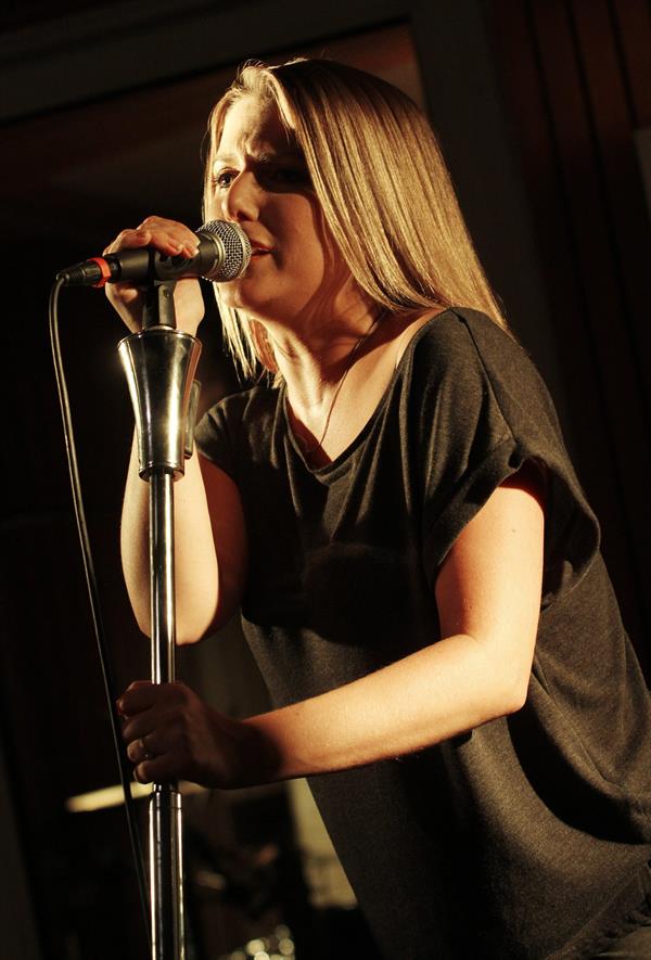 Jeanette Biedermann - Showcase with her new Band 'Ewig' in Berlin on August 23, 2012