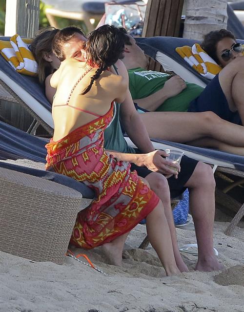 Jenna Dewan-Tatum - at the beach in St Barts 12/31/12  