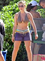 Jennette McCurdy in a Bikini Top in Maui 8-30-2012 