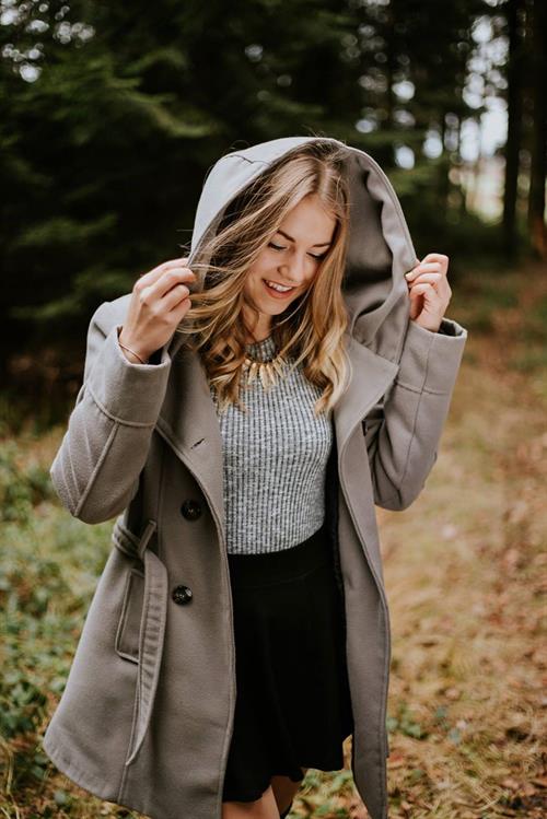 Picture of the hot young model Michaela Schimböck