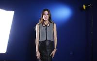Jennifer Carpenter posing for Carlo Allegri portraits in New York City - October 26, 2012 