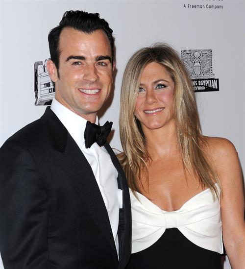 Jennifer Aniston 26th American Cinematheque Award Gala honoring Ben Stiller (November 15, 2012) 