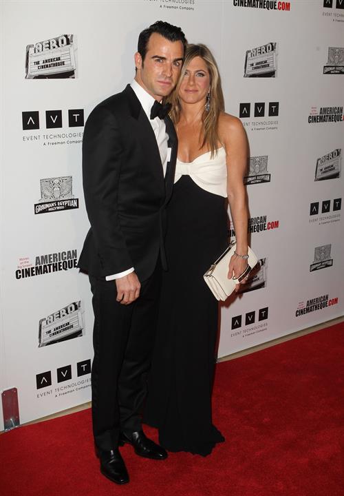 Jennifer Aniston 26th American Cinematheque Award Gala honoring Ben Stiller (November 15, 2012) 