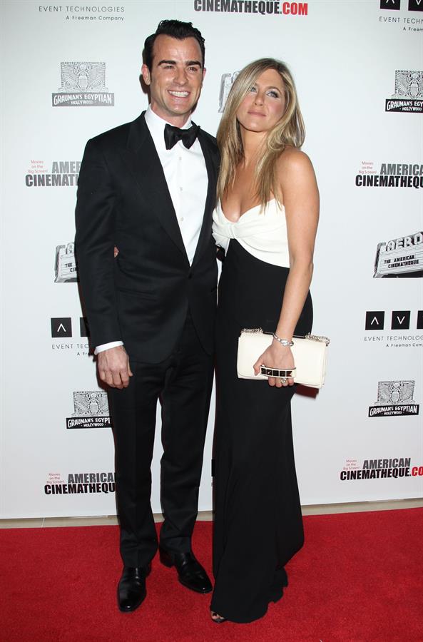 Jennifer Aniston 26th American Cinematheque Award Gala honoring Ben Stiller (November 15, 2012) 