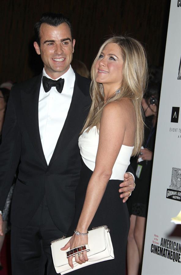 Jennifer Aniston 26th American Cinematheque Award Gala honoring Ben Stiller (November 15, 2012) 