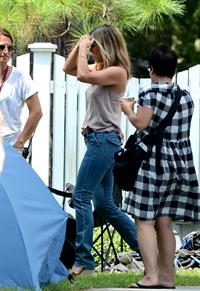 Jennifer Aniston - On the Set of We're the Millers - Wilmington - August 17, 2012